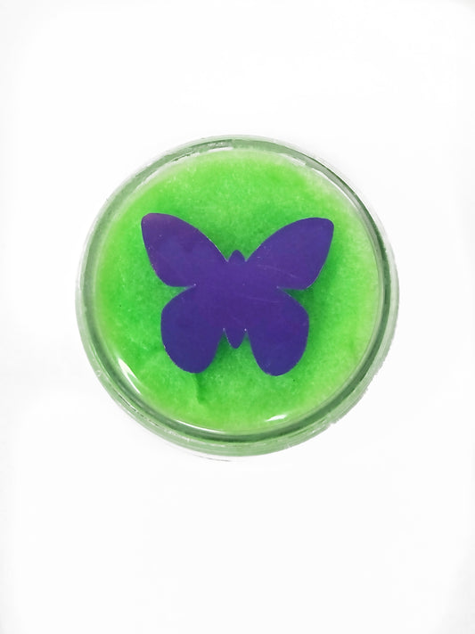 Green apple lip scrub